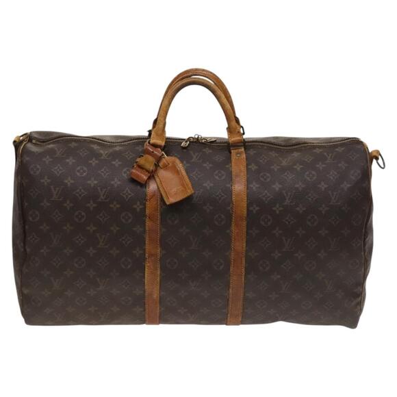 LOUIS VUITTON Monogram Keepall Bandouliere 60 Boston Bag M41412 - Picture 13 of 16